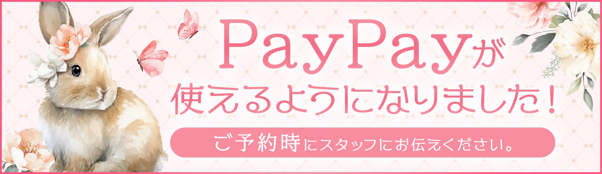 PayPayが使えるようになりました！